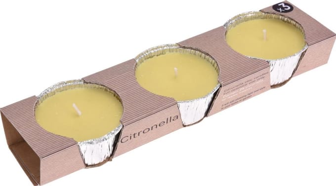 Citronella kaars in folie cup