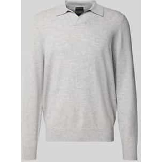 Gebreide pullover van mix van wol en kasjmier