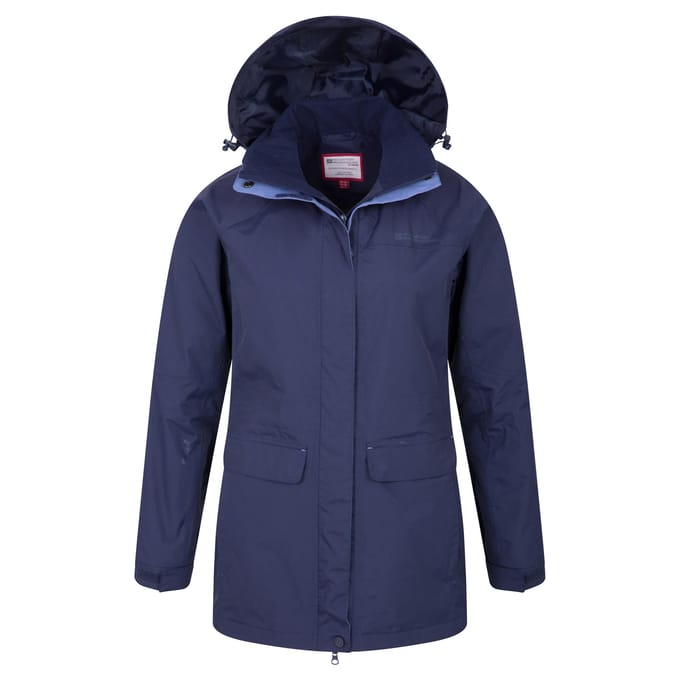 Mountain Warehouse Dames/Dames Glacial Extreme Waterdichte Jas (Donkerblauw)