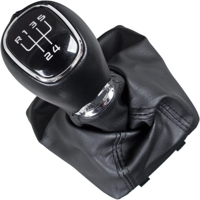 Modecar - Versnellingsknop - Skoda Octavia III - 5 Versnellingen - Ecologisch Leer