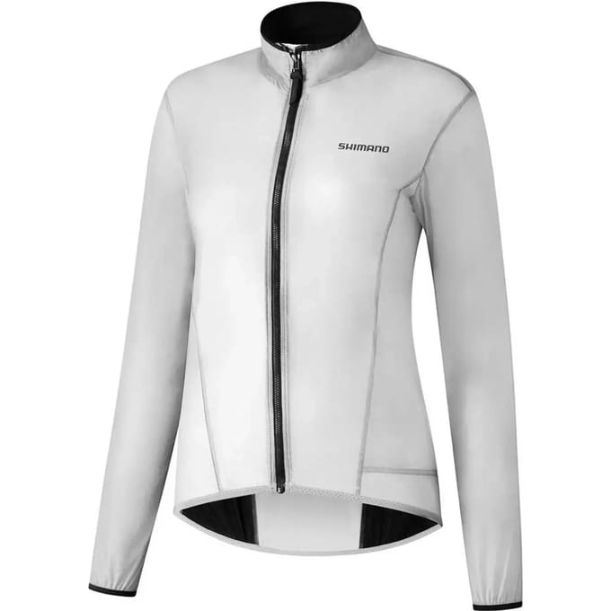Shimano Sumire Wind Breaker Light Jas Wit S Vrouw