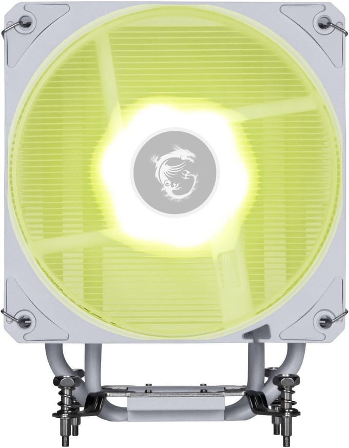 MSI MAG Corefrozr AA13 White RGB - CPU-koeler - 4-pin PWM - Wit