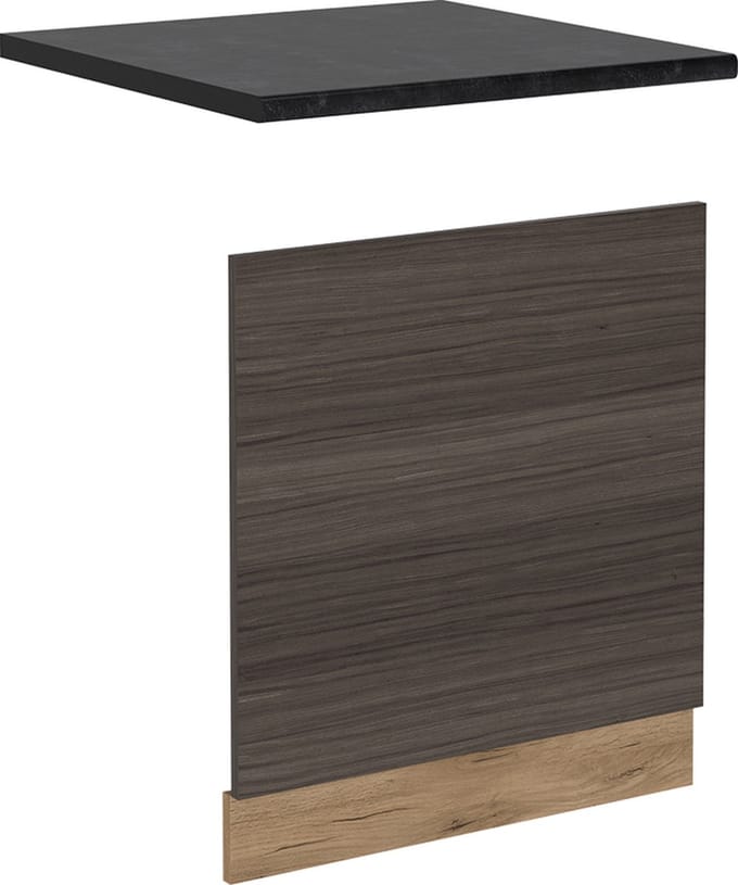 Vicco R-Line Voorpaneel vaatwasser – 60 cm, WB Antraciet Edel grijs