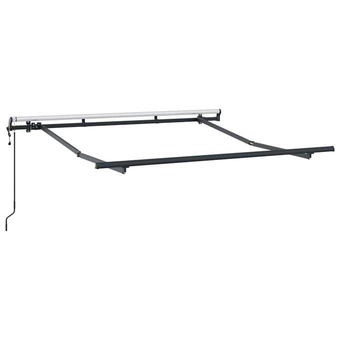 vidaXL - Zonnescherm - Frame - Antraciet - 2,5 - x - 2 - m - Metaal