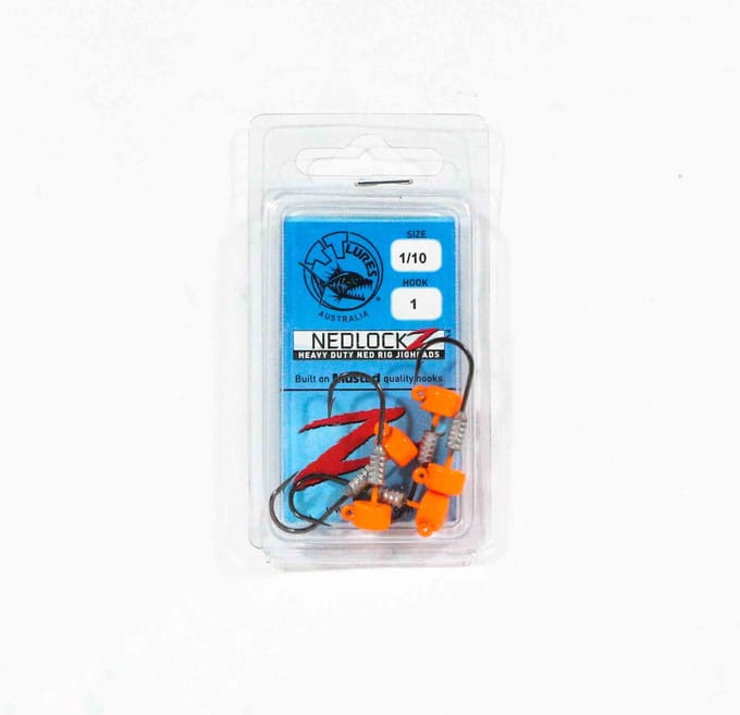 Tackle Tactics TT Nedlockz HD Jighead Oranje 1/10 1 5/pak (7533)