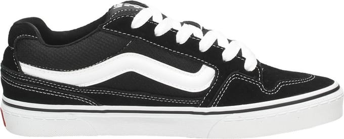 Vans MN Caldrone SUEDE/MESH BLACK/WHITE Unisex Sneakers - BLACK/WHITE