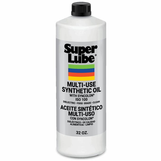 Super Lube Multi-Use Synthetic Oil met PTFE 1 quart (<1 liter) 946 ml.