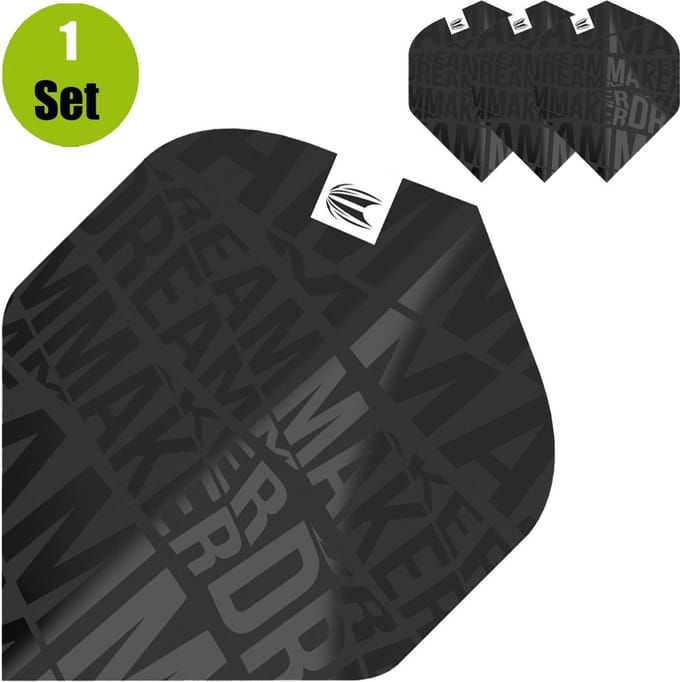 Target Dimitri van den Bergh Brass Pro Ultra NO2 Black - Dart Flights