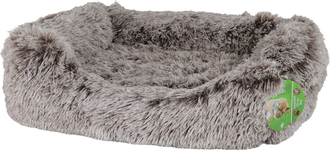 Boon Hondenmand superzacht fluffy 70x55cm arctic brown