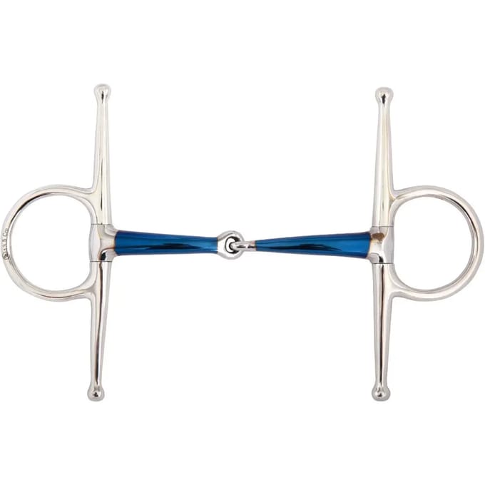 Dubbele snaffel paardenbit BR Equitation