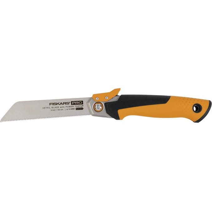 Fiskars Pro Power Tooth Folding detail pull saw (15 cm)