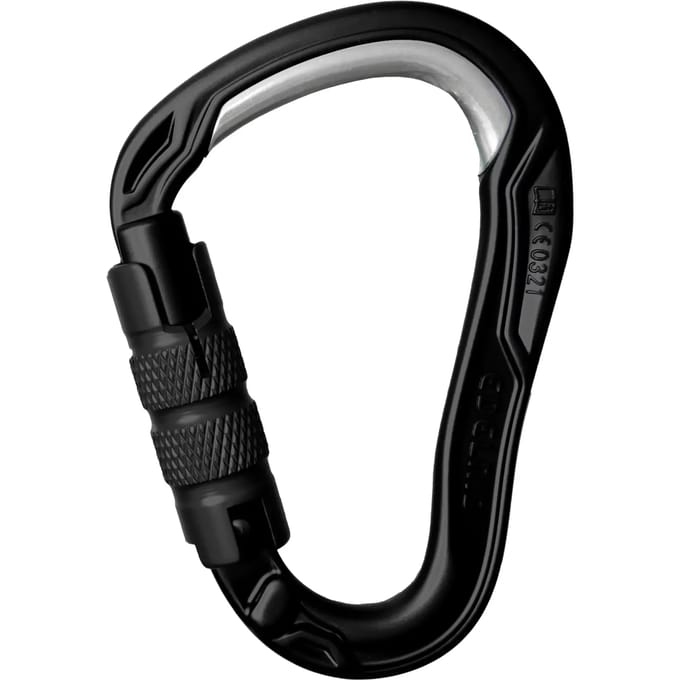 Edelrid Hms Bulletproof Triple Karabijnhaak Zwart