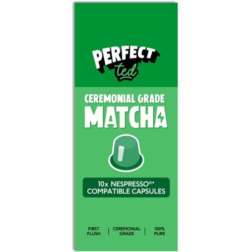 Perfectted Ceremonial Grade Matcha Pods - 10 stuks