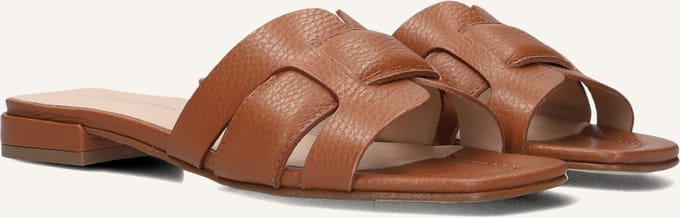 STEFANO LAURAN 24050 Slippers - Dames - Cognac - Maat 39