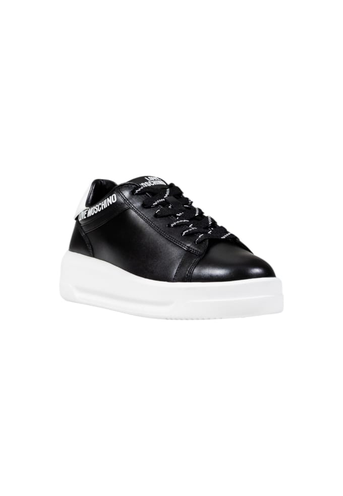 Lage leren sneakers