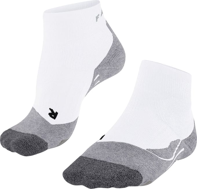 FALKE PL2 Short anti-blaar katoen functioneel materiaal paddelsokken dames wit - maat 41-42