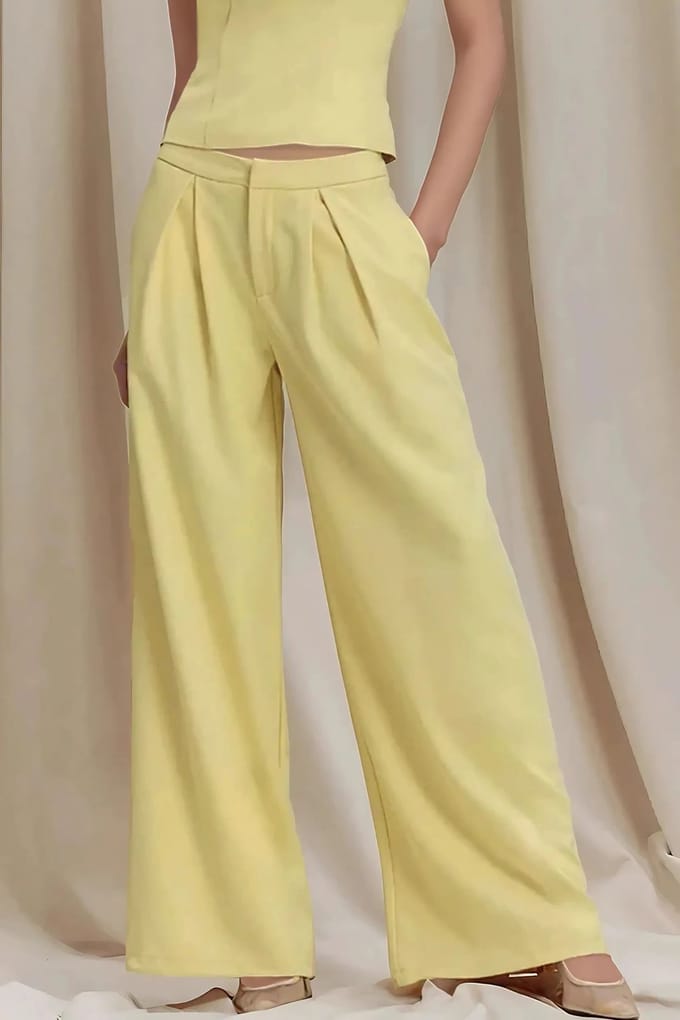 Gelaagde Wijde Lange Broek