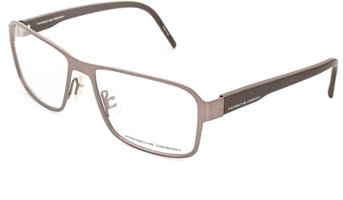 Porsche P8290-C Serie - Herenbril - Metaal - Bruin