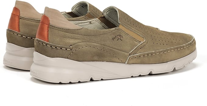Fluchos -Heren - taupe - mocassins - maat 46