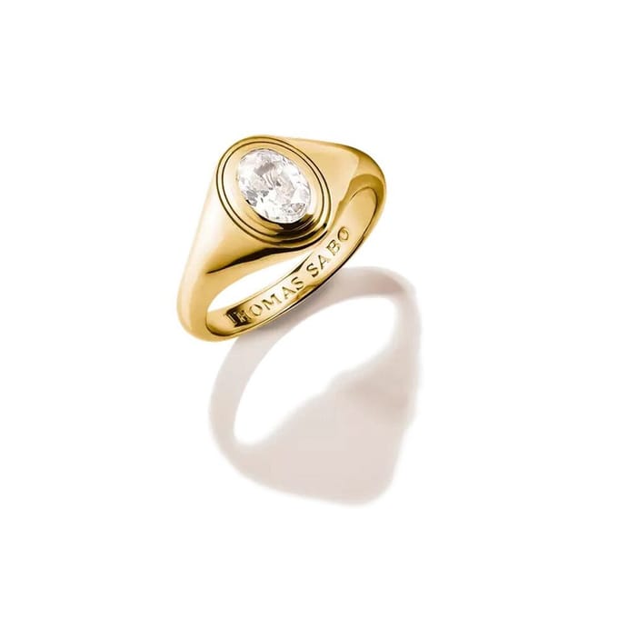 Thomas Sabo - TR2523-414-14-58 - Ring - Dames - 925 Zilver - Bold Elegance - Ringmaat 58