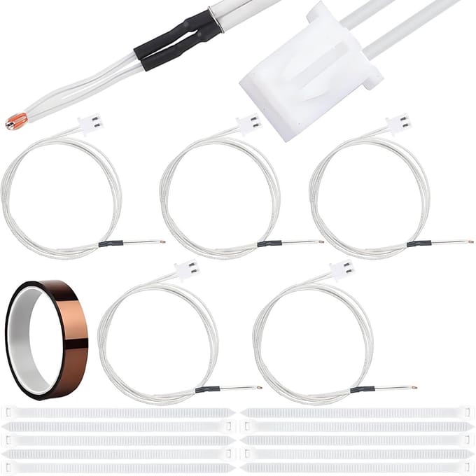 Dailygoods - 5 Stuks 100K 3950 Thermistor voor 3D-Printers