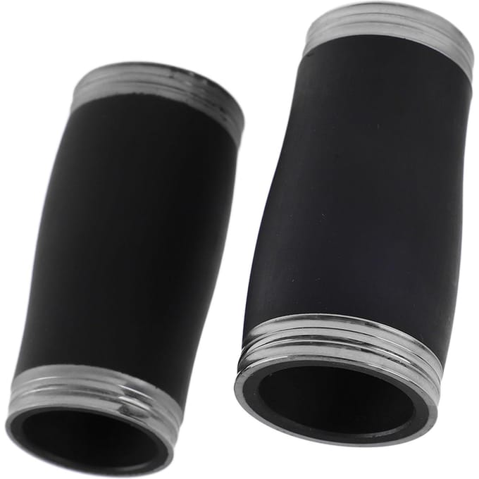 2 stuks Klarinet Stembuis Metaal Hout Soepel Bes Klarinet Vat voor Optreden CC14 black