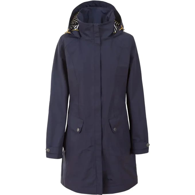 TRESPASS Rainy Day Jas Dames - Ink - XL