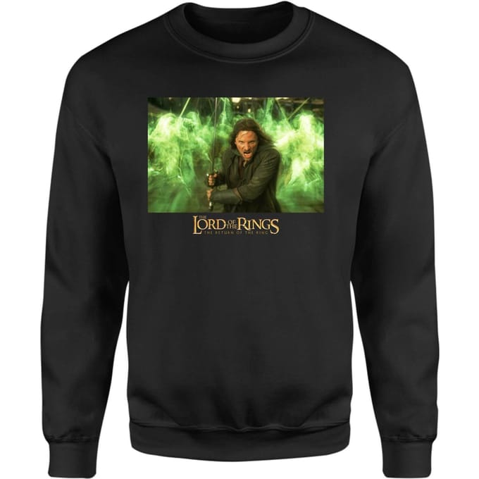 Lord Of The Rings Aragorn Sweatshirt - Black - M