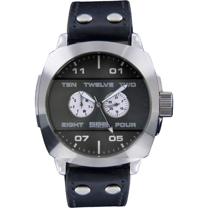 666 Barcelona 666-250 Horloge Heren 47 mm 3 ATM