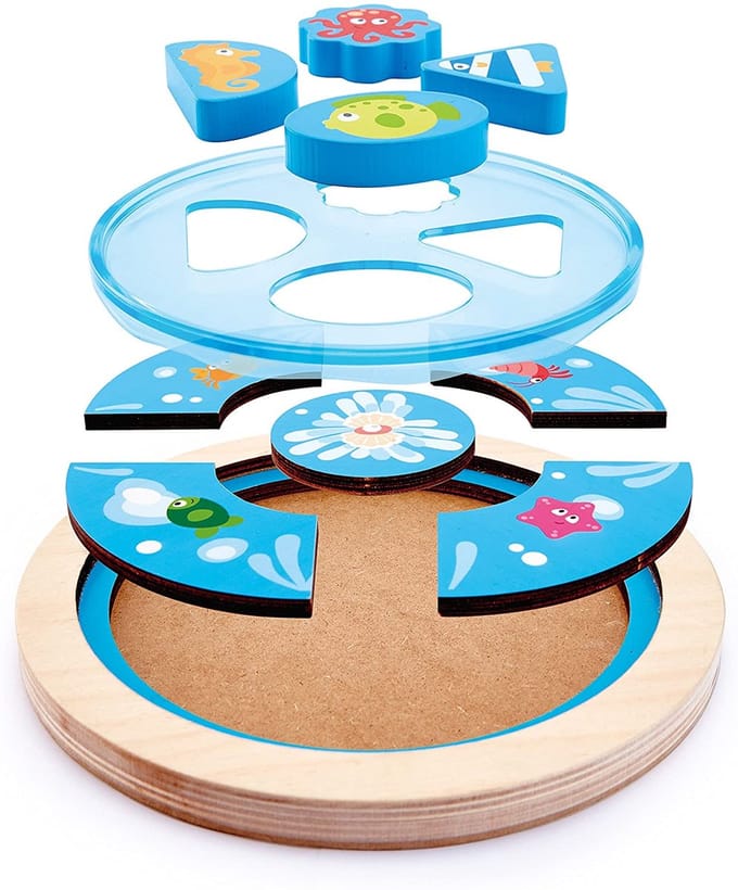 Hape Underwater World Shape Puzzle