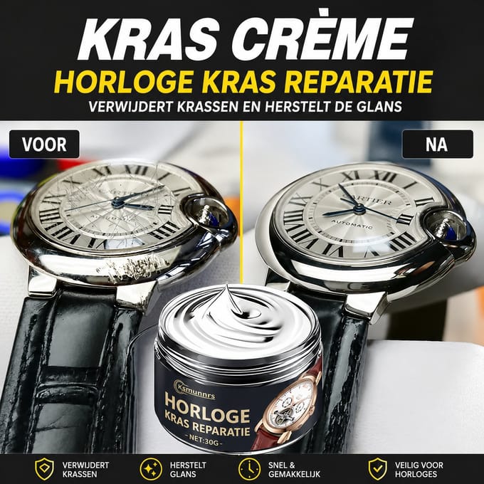Horloge Polijst Pasta - Polijstmiddel - Krassen