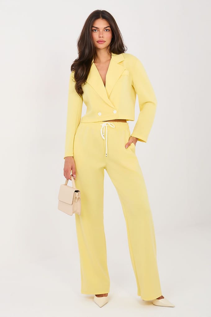 Valeria Tailored Set - Geel / One Size