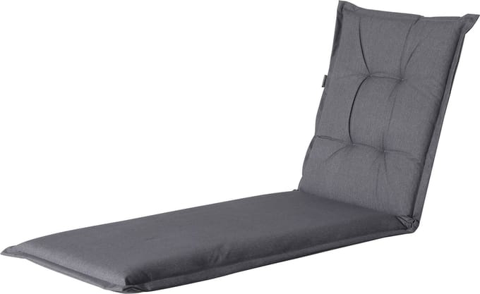 Madison - Tuinkussen - Outdoor - 200 x 60cm - Oxford Grijs - Ligbedkussen