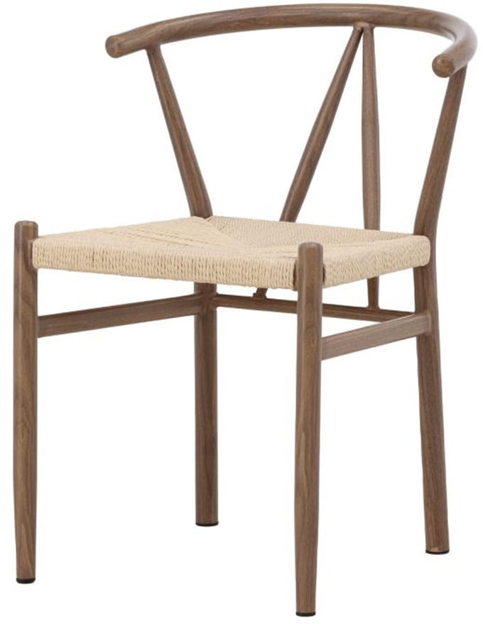 Svea - Carvalho eetkamerstoel - rattan - bruin