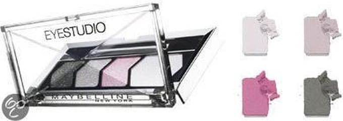 Maybelline Eyestudio Quads Diamond Glow Oogschaduw Palet - 21 Pink Drama