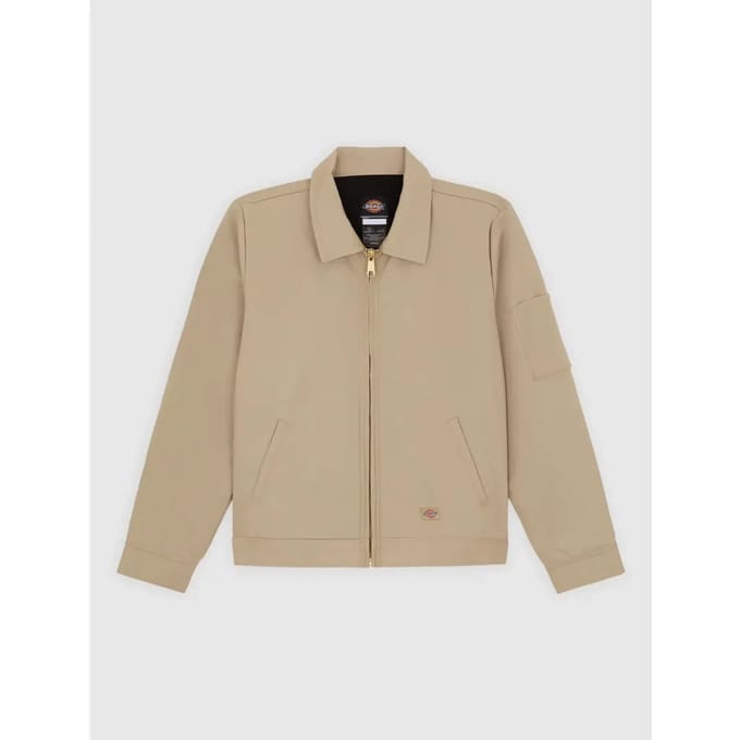 Dickies Eisenhower Jas Beige L Man,Vrouw