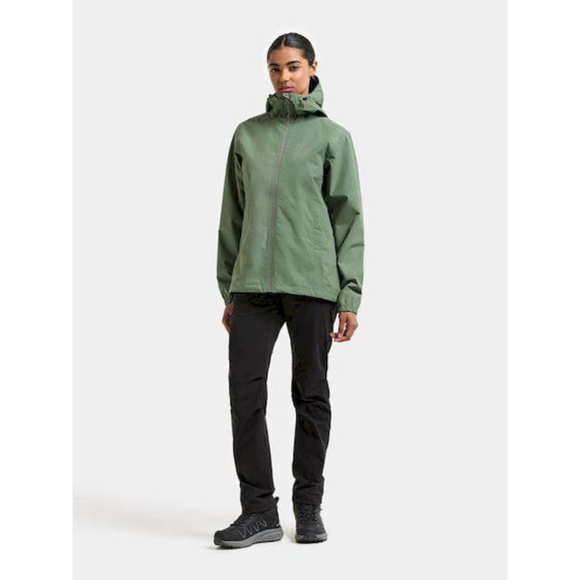 Didriksons VARJA WNS JKT 2 Dames Outdoorjas - Light Moss