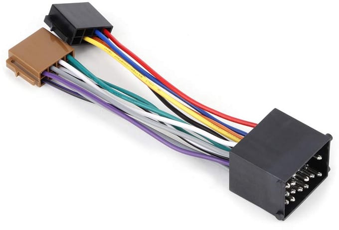 ISO Radio Adapter Kabelboom Stekker voor Diverse Auto Modellen