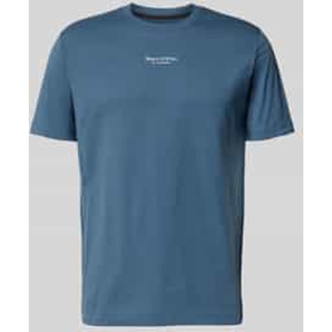 Regular fit T-shirt van puur katoen