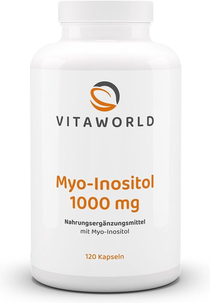 Vitaworld myo-inositol 1000mg 120 capsules
