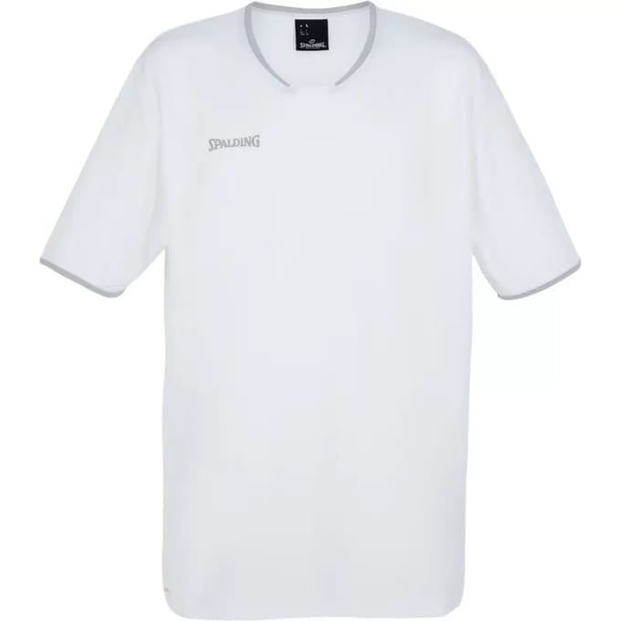 Move Shooting Shirt Korte Mouw Wit/Zilvergrijs
