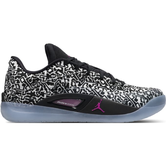 Jordan Zion Sneakers Heren - Zwart - Maat 43 - Leer