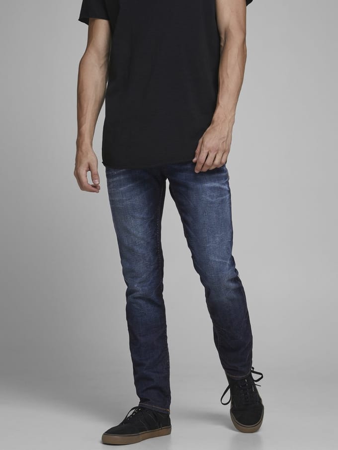JACK & JONES Tim Original Jos regular fit - heren jeans - denimblauw