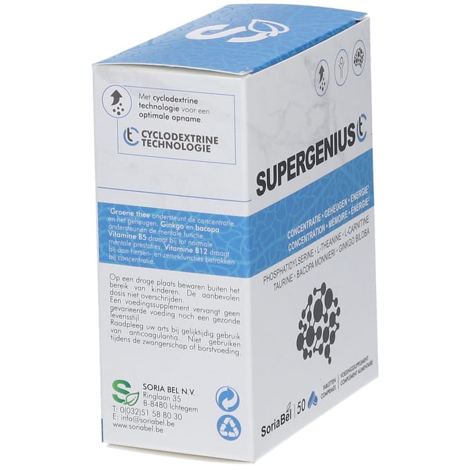 SoriaBel Supergenius CT 50 Tabletten