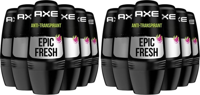 Axe Epic Fresh Deodorant Roller - 12 x 50 ml - Voordeelverpakking