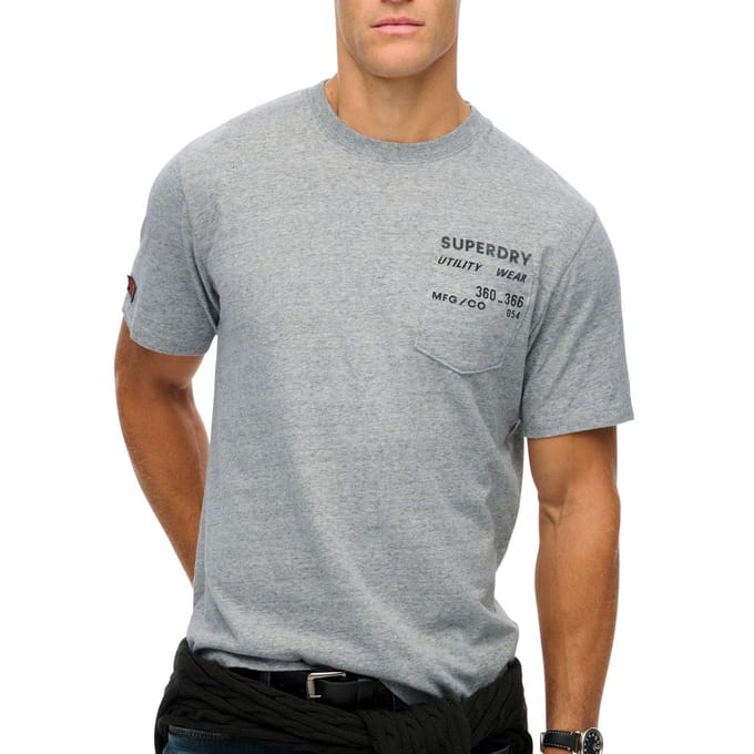 Superdry Utility Shirt Heren - Maat S