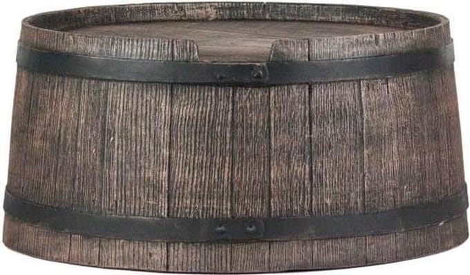 Kunststof standaard Houtnerf Regenton 240 l.
