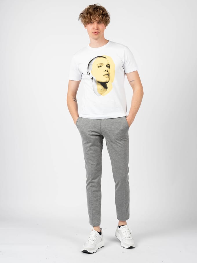 Tommy Hilfiger broek Bleecker Mannen Grijs