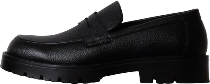 Lage leren mocassin