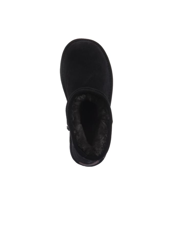 Warmbat - Kangaroo Women Suede - Zwarte Laarzen-37